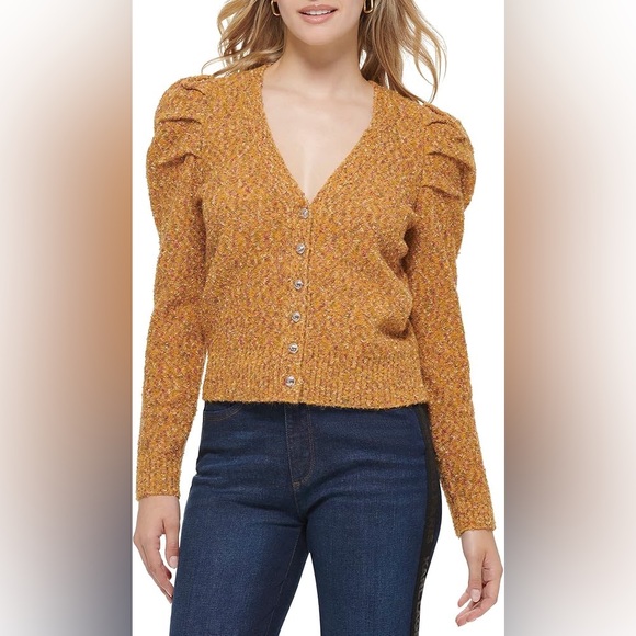 KARL LAGERFELD Women's Everyday Ruffle Long Sleeve
Sweater - Picture 2 of 7